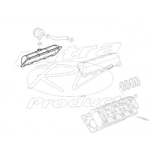 12564564  -  Valve Cover Asm, LH (L57 - 6.5L Diesel)